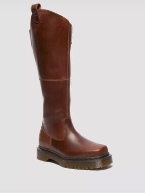 Dr. Martin Amaayah Knee High Leather Boots